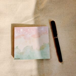 Tricolor Memo Pad 🎨✨