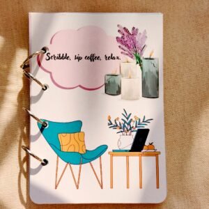 Scribble & Sip Spiral Notepad