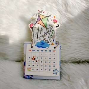 📅2025 Creative Desk Calendar with Note-Taking Sheets