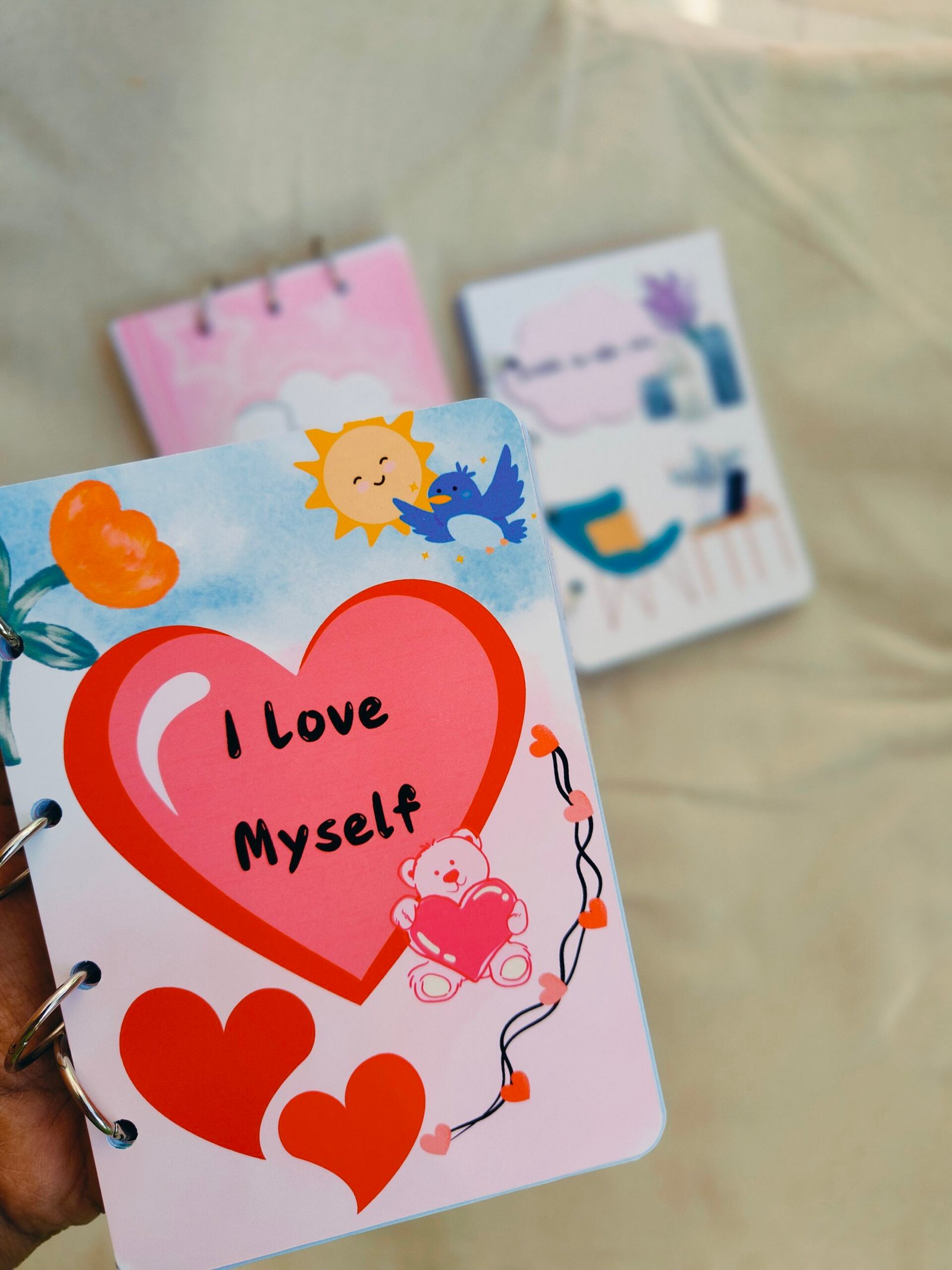 Heart-Themed Spiral Notepad - Image 6