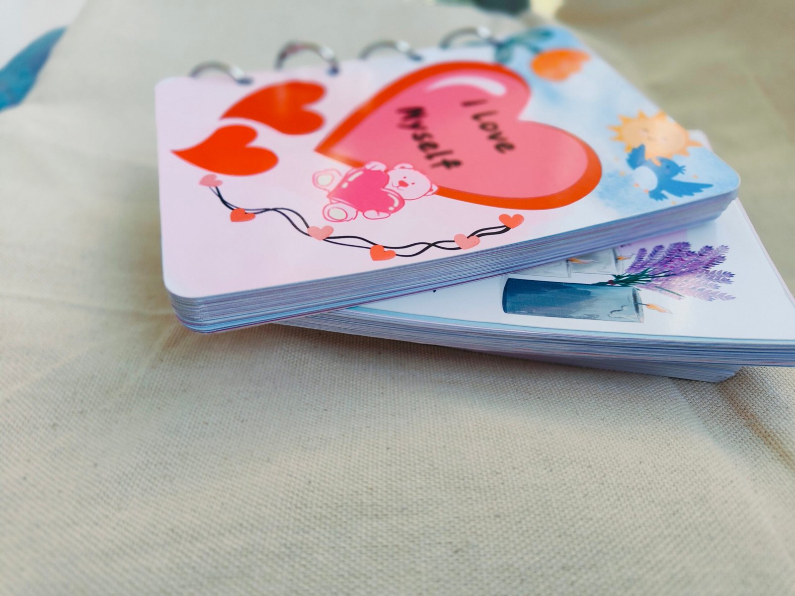Heart-Themed Spiral Notepad - Image 7