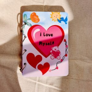 Heart-Themed Spiral Notepad