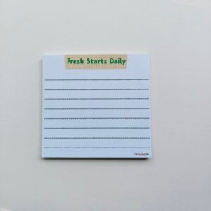 Fresh Starts Daily Tear-Off Notepad